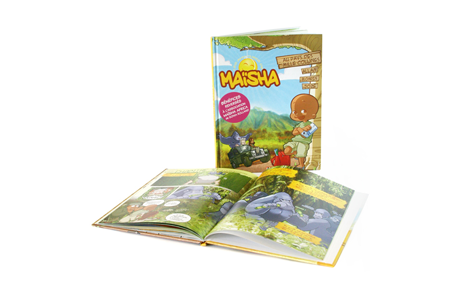 BD – Colorisation de Maîsha