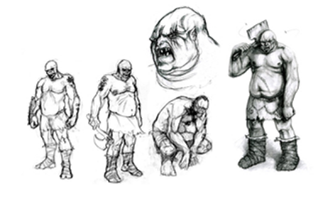 Character design d&rsquo;une créature