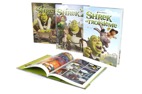 BD – Colorisation – Shrek 1, 2, 3