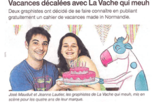 le cahier qui meuh sur Ouest-France