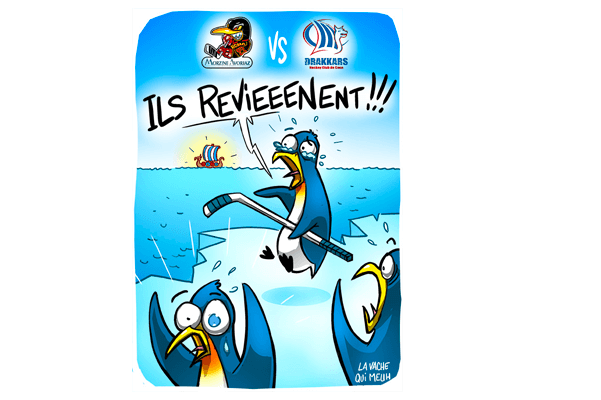 Dessins des Drakkars saison 2013-2014