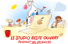 Le studio est ouvert tout l’été