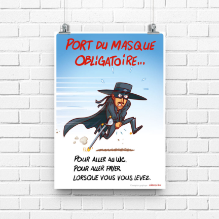 Port du masque obligatoire…