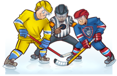 13 gestes dangereux et interdits au hockey sur glace
