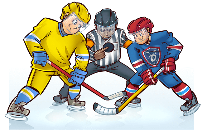 13 gestes dangereux et interdits au hockey sur glace