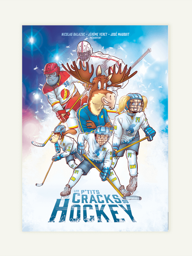Les p&rsquo;tits cracks du Hockey