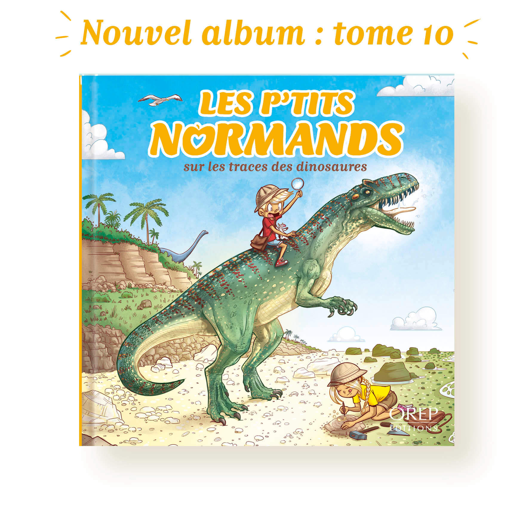 •10 – Les P&rsquo;tits Normands sur les traces des dinosaures